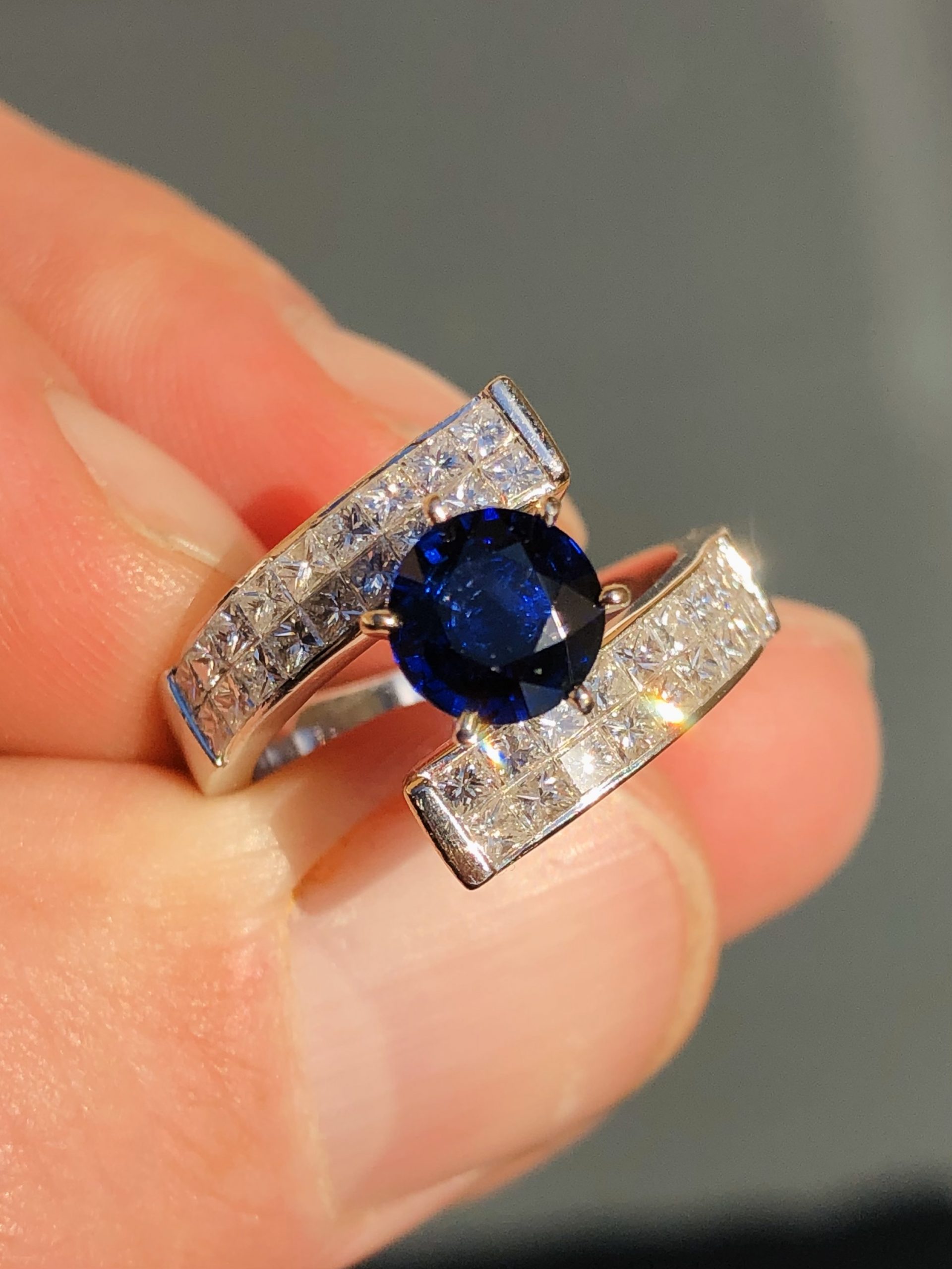 Sapphire Diamond Regal Set main image 1