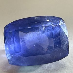 Antique 15.5ct Natural Ceylon unheated Blue Sapphire pendant